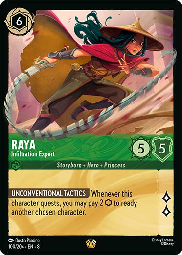 Raya - Infiltration Expert (100/204) [Reign of Jafar] | Total Play