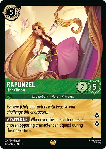 Rapunzel - High Climber (101/204) [Reign of Jafar] | Total Play