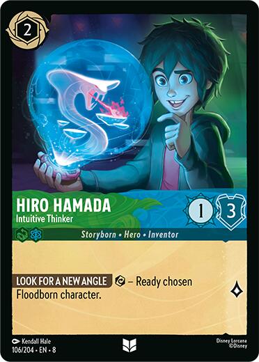 Hiro Hamada - Intuitive Thinker (106/204) [Reign of Jafar] | Total Play