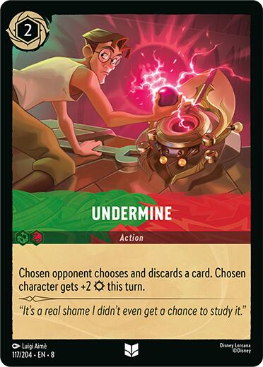 Undermine (117/204) [Reign of Jafar] | Total Play