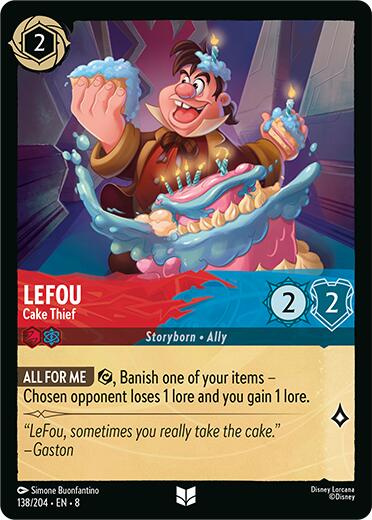 LeFou - Cake Thief (138/204) [Reign of Jafar] | Total Play