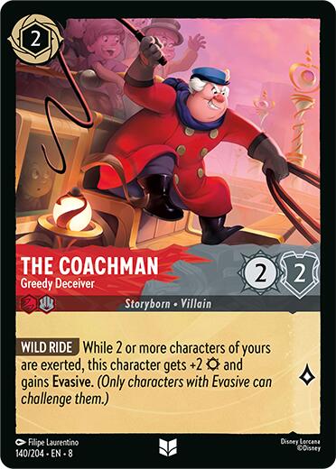 The Coachman - Greedy Deceiver (140/204) [Reign of Jafar] | Total Play
