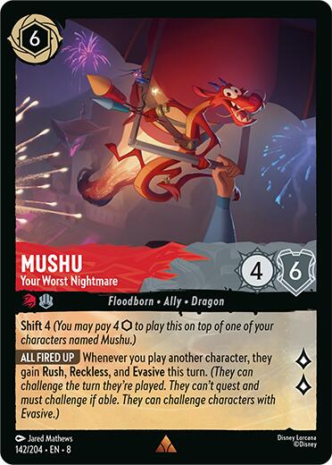 Mushu - Your Worst Nightmare (142/204) [Reign of Jafar] | Total Play