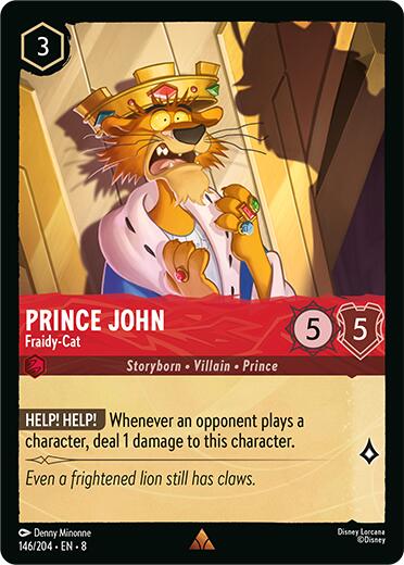 Prince John - Fraidy-Cat (146/204) [Reign of Jafar] | Total Play
