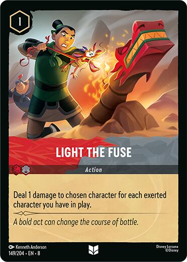 Light the Fuse (149/204) [Reign of Jafar] | Total Play