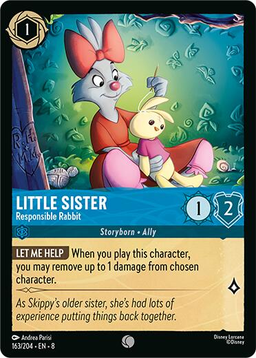Little Sister - Responsible Rabbit (163/204) [Reign of Jafar] | Total Play