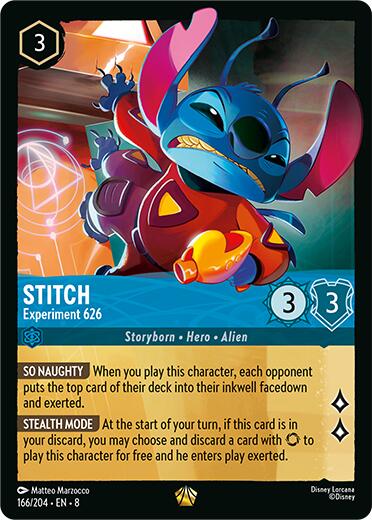 Stitch - Experiment 626 (166/204) [Reign of Jafar] | Total Play