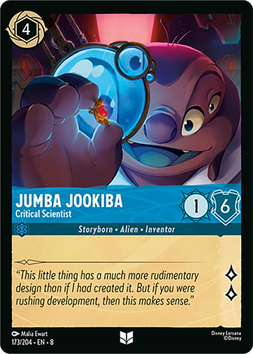 Jumba Jookiba - Critical Scientist (173/204) [Reign of Jafar] | Total Play