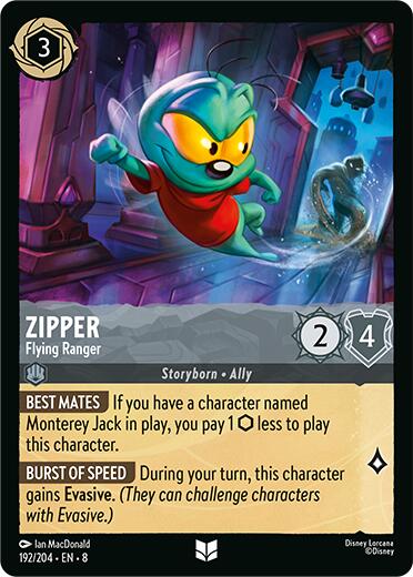 Zipper - Flying Ranger (192/204) [Reign of Jafar] | Total Play
