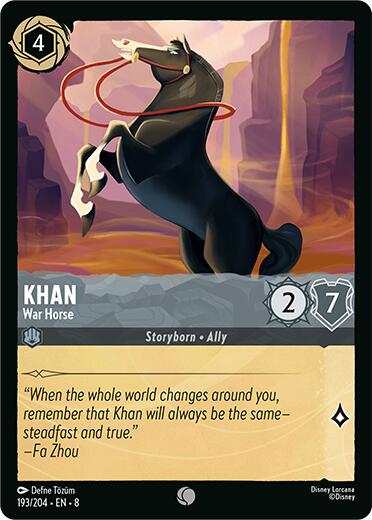 Khan - War Horse (193/204) [Reign of Jafar] | Total Play