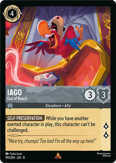 Iago - Out of Reach (195/204) [Reign of Jafar] | Total Play