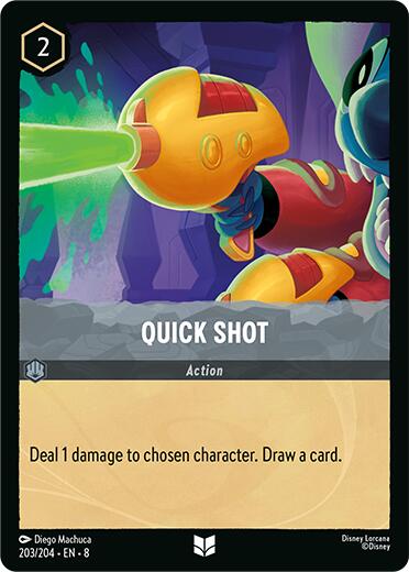 Quick Shot (203/204) [Reign of Jafar] | Total Play