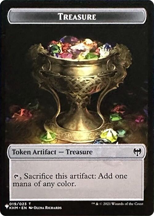 Treasure // Egg Double-Sided Token [Secret Lair Drop Series] | Total Play