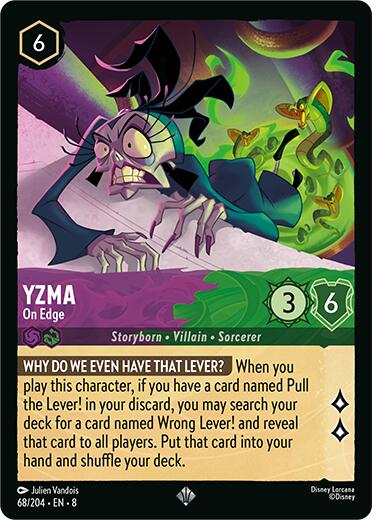 Yzma - On Edge (68/204) [Reign of Jafar] | Total Play