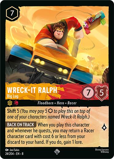 Wreck-It Ralph - Big Lug (24/204) [Reign of Jafar] | Total Play