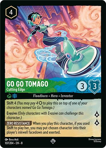 Go Go Tomago - Cutting Edge (107/204) [Reign of Jafar] | Total Play