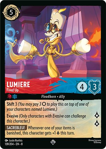 Lumiere - Fired Up (139/204) [Reign of Jafar] | Total Play