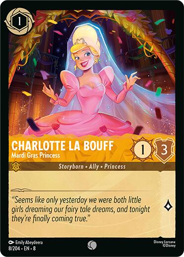 Charlotte La Bouff - Madri Gras Princess (8/204) [Reign of Jafar] | Total Play