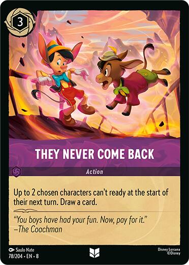 They Never Come Back (78/204) [Reign of Jafar] | Total Play