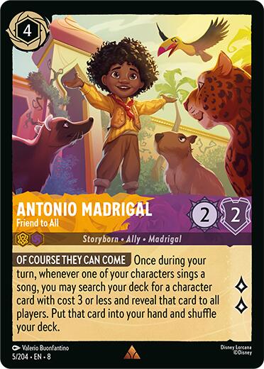 Antonio Madrigal - Friend to All (5/204) [Reign of Jafar] | Total Play