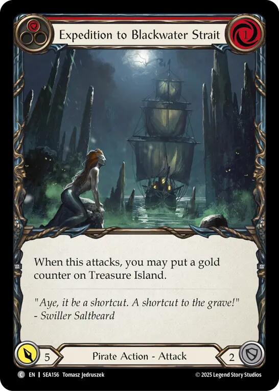 Expedition to Blackwater Strait [SEA156] (High Seas)  Rainbow Foil | Total Play