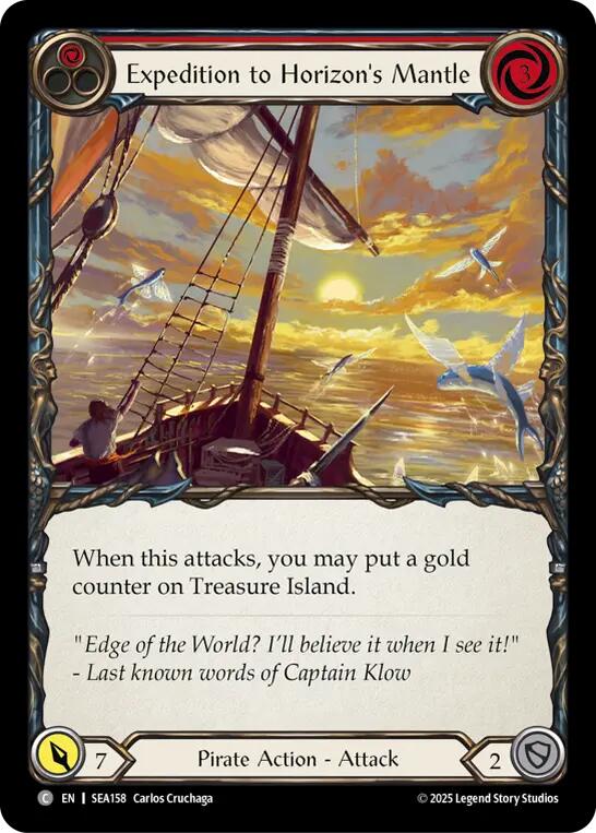 Expedition to Horizon's Mantle [SEA158] (High Seas)  Rainbow Foil | Total Play