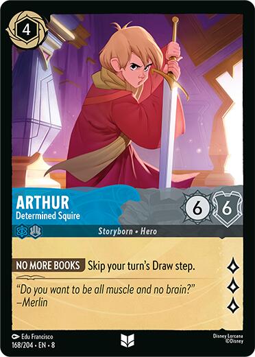 Arthur - Determined Squire (168/204) [Reign of Jafar] | Total Play