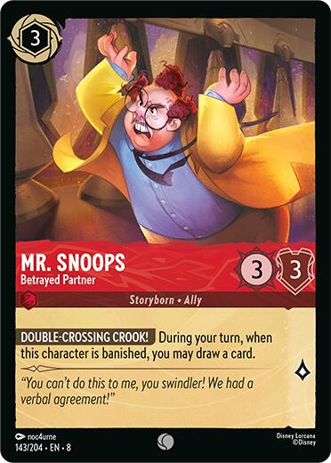 Mr. Snoops - Betrayed Partner (143/204) [Reign of Jafar] | Total Play