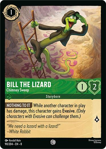 Bill the Lizard - Chimney Sweep (90/204) [Reign of Jafar] | Total Play