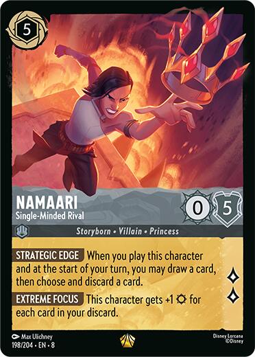 Namaari - Single-Minded Rival (198/204) [Reign of Jafar] | Total Play
