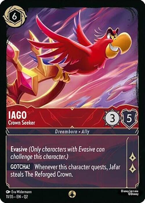 Iago - Crown Seeker (11/35) [Illumineer's Quest: Deep Trouble] | Total Play