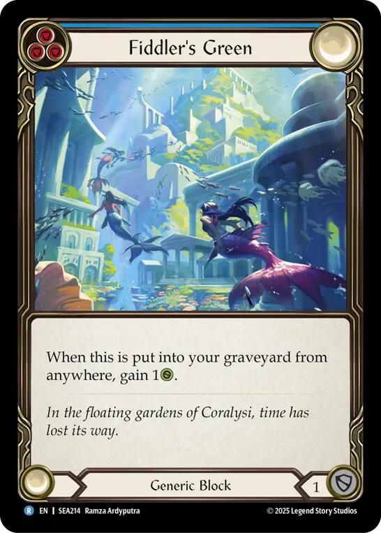 Fiddler's Green (Blue) [SEA214] (High Seas) | Total Play