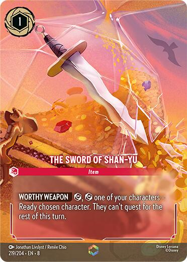 The Sword of Shan-yu (Enchanted) (219/204) [Reign of Jafar] | Total Play