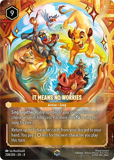 It Means No Worries (Enchanted) (208/204) [Reign of Jafar] | Total Play