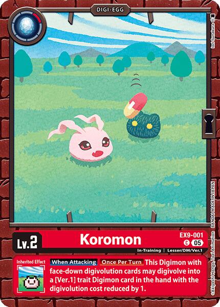 Koromon [EX9-001] [Versus Monsters] | Total Play