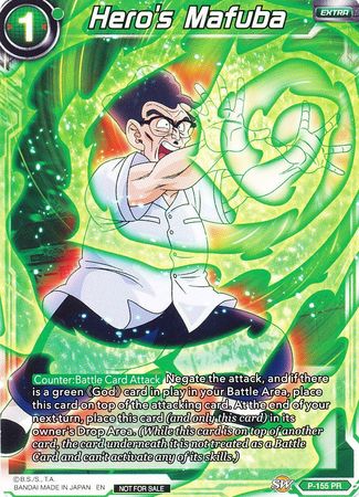 Hero's Mafuba (Power Booster: World Martial Arts Tournament) (P-155) [Promotion Cards] | Total Play