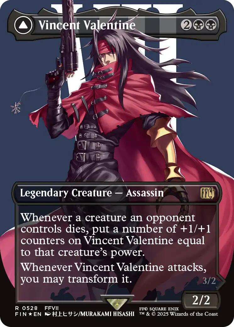 Vincent Valentine // Galian Beast (Borderless) (Surge Foil) [FINAL FANTASY] | Total Play
