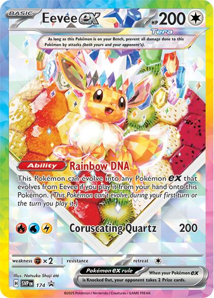 Eevee ex (174) [Scarlet & Violet: Black Star Promos] | Total Play