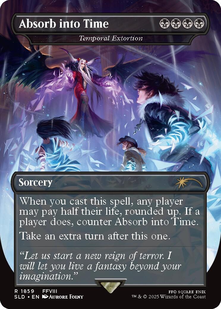Absorb into Time - Temporal Extortion [Secret Lair Drop Series] | Total Play