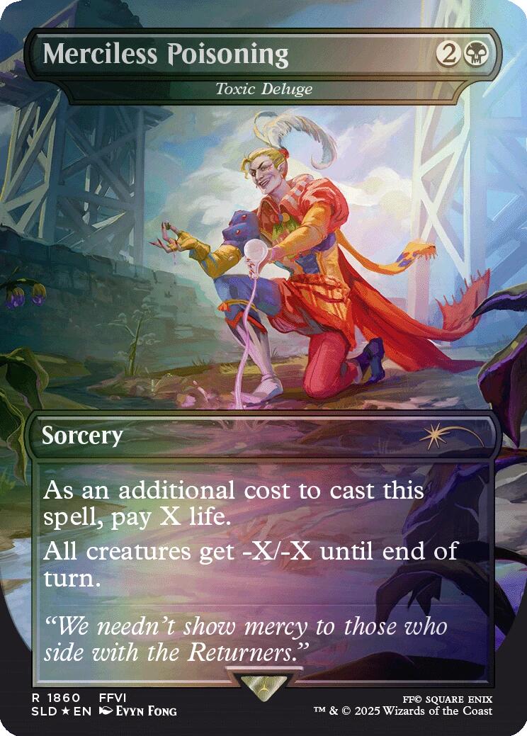 Merciless Poisoning - Toxic Deluge (Rainbow Foil) [Secret Lair Drop Series] | Total Play