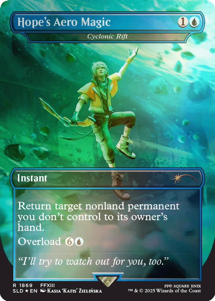 Hope's Aero Magic - Cyclonic Rift (Rainbow Foil) [Secret Lair Drop Series] | Total Play