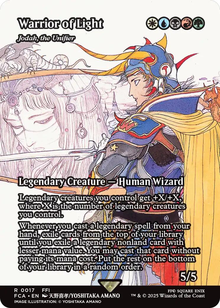 Warrior of Light - Jodah, the Unifier (Showcase) [FINAL FANTASY : Through the Ages] | Total Play