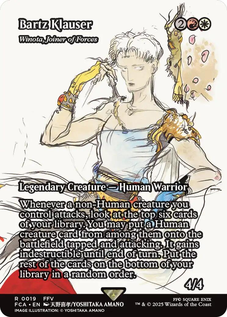 Bartz Klauser - Winota, Joiner of Forces (Showcase) [FINAL FANTASY : Through the Ages] | Total Play