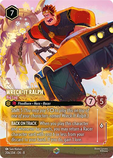 Wreck-It Ralph - Big Lug (Enchanted) (206/204) [Reign of Jafar] | Total Play