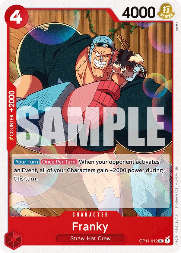 Franky [A Fist of Divine Speed] | Total Play