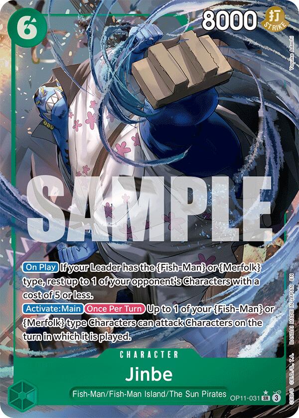 Jinbe (031) (Alternate Art) [A Fist of Divine Speed] | Total Play