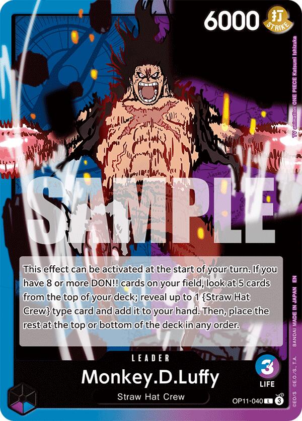 Monkey.D.Luffy (040) [A Fist of Divine Speed] | Total Play