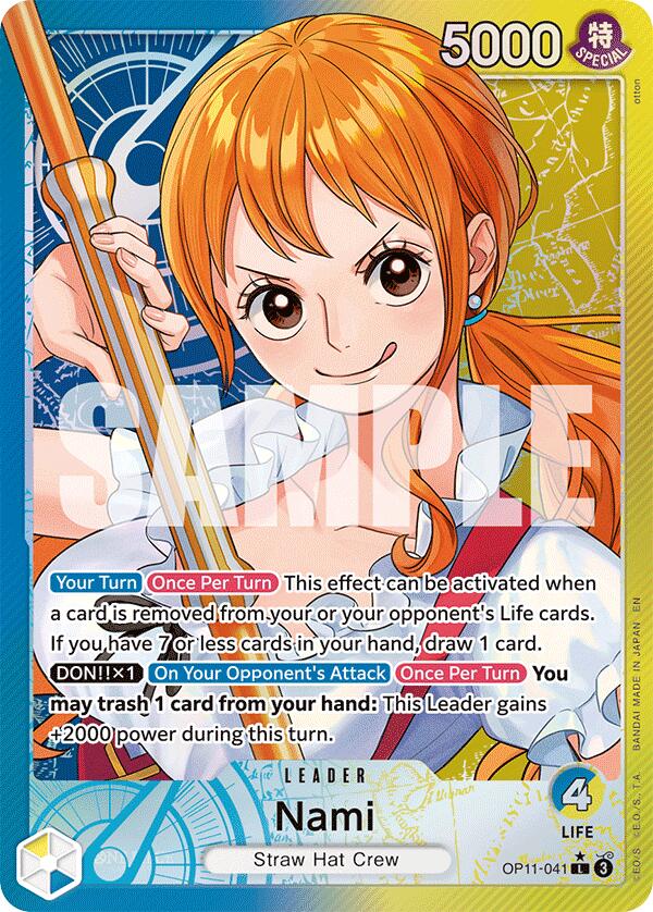Nami (041) (Alternate Art) [A Fist of Divine Speed] | Total Play