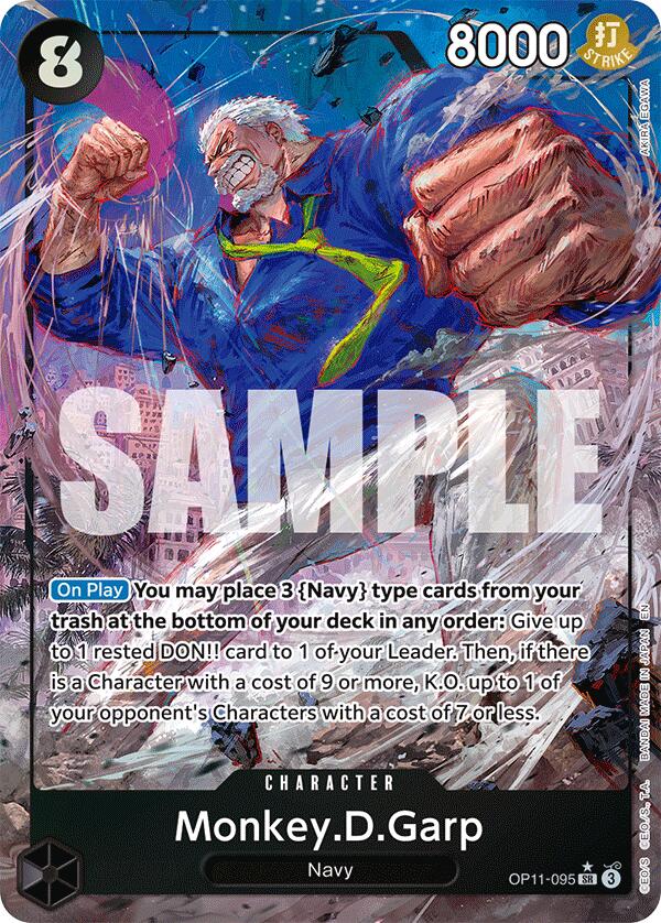 Monkey.D.Garp (Alternate Art) [A Fist of Divine Speed] | Total Play