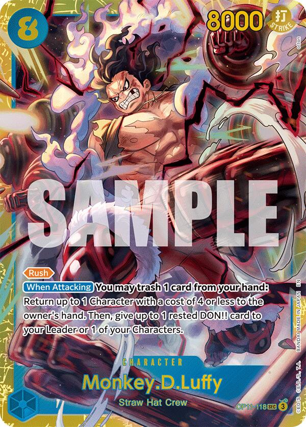 Monkey.D.Luffy (118) [A Fist of Divine Speed] | Total Play